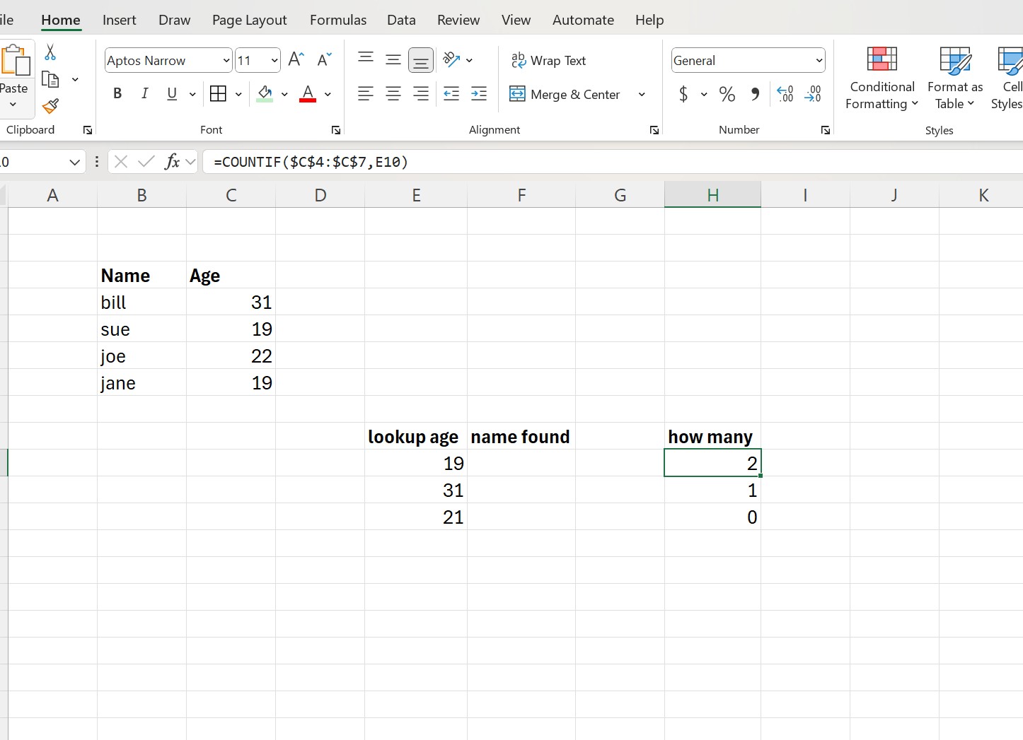 excel